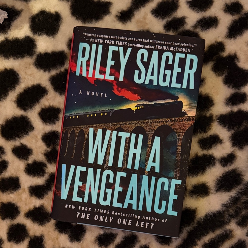 Riley Sager 'With a Vengeance' Hardcover Book